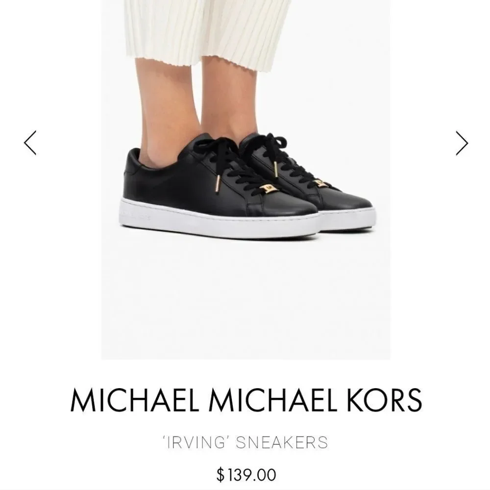 Michael Kors Irving Lace Up Sneakers